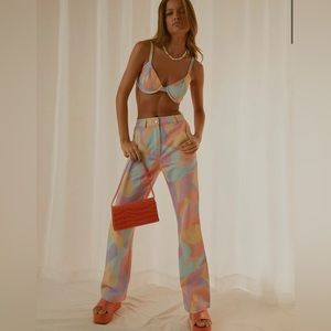 Peppermayo Keep Your Heart Pants & Crop Set